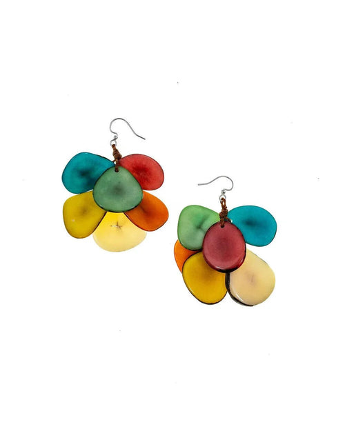 Mariposa Earrings-Earrings-Tagua by Soraya-Multi-thekeepersoflove